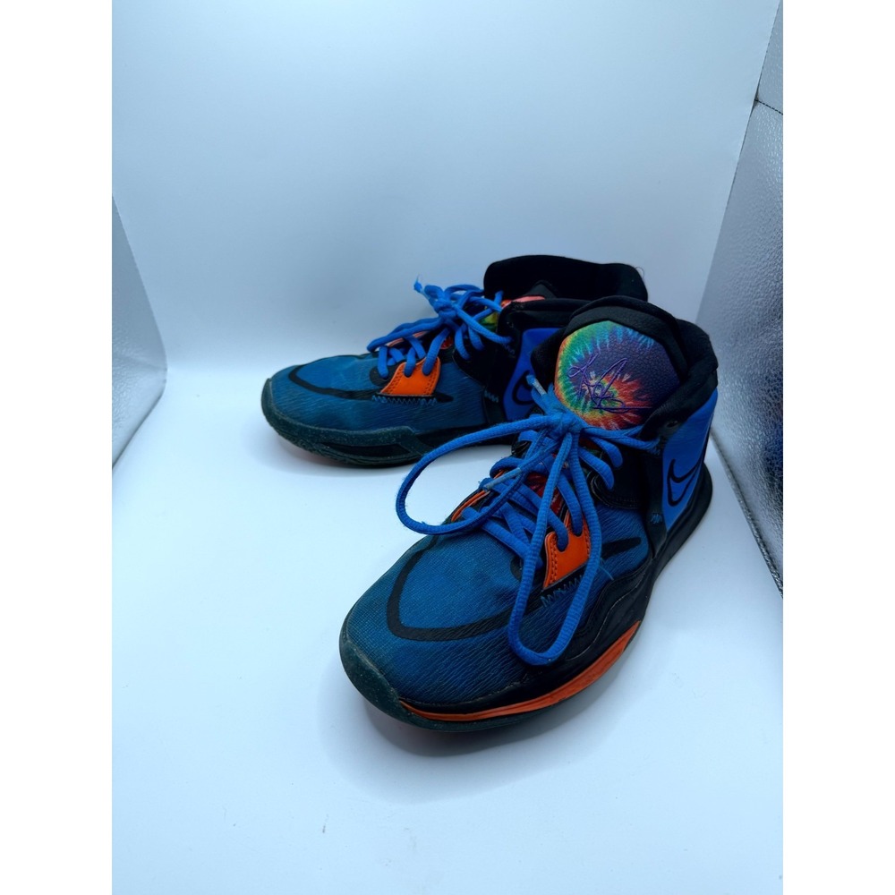 Nike Kyrie Infinity SE GS DM3894-410 Kids 5.5 Sneaker Blue Tie-Dye Basketball